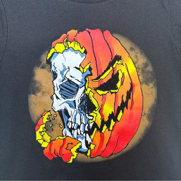 Celebrate! Halloween T-Shirt Black & Orange Size 5 - Picture 3 of 16